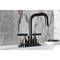 Kingston Brass Double-Handle 4" Centerset Bathroom Faucet with Brass Pop-Up, Oil Rubbed Bronze KS6645CKL - alternate 2