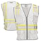 Dome75 Hi-Vis Safety Vest LG/XL Class Non-ANSI/Enhanced Visibility , Zipper 6 Pockets, 2 Mic Tab DV2183 - alternate 2
