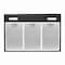 Wrightmaster 30 in. Convertible Under Cabinet Range Hood in Black Painted Stove Vent Hood for Kitchen ZR-CAB75918B - alternate 4