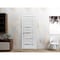 Sartodoors Solid French Door Frosted Glass White 24x96 Solid Core Modern Interior QUADRO4445ID-WS-2496 - alternate 3