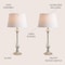 Jonathan Y Chloe 32.5" Glass LED Table Lamp, Champagne, 2PK JYL2067A-SET2 - alternate 2