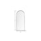 Homeroots 70" Black Metal Arch Framed Full Length Hanging Mirror 376415 - alternate 3