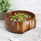 Megachef Acacia Wood Salad Bowl and Serving Spoons 750122151M - alternate 4