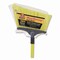 Nexstep Commercial Products MaxiSweep Angle Broom With Fiberglass Handle, 57" Length, Yellow/Black 91355 - alternate 2