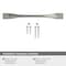 Amerock Uprise 5-1/16 in 128 mm Center-to-Center Satin Nickel Cabinet Pull BP36918G10 - alternate 3