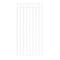 Nuvo Iron 33-in W x 68-in H Glossy Wht Coral Gate36-in W Opening Self Close Hardware W/Dbl Side Handle ICG03368GW - alternate 1