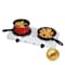 Megachef Electric Easily Portable Ultra Lightweight Dual Burner Cooktop Buffet Range in Sleek White MC-2012B - alternate 1