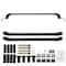 Vevor Roof Rack Crossbar for Naked Roof Vehicle Aluminum with Lock HJ-RB017-108CM - alternate 1