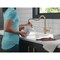 Delta Broderick Single Handle Pull-Down Bar/Prep Faucet 9990-CZ-DST - alternate 2