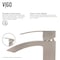 Vigo Duris Single Handle Single-Hole Bathroom Vessel Faucet in Brushed Nickel VG03007BN - alternate 3