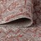 Jonathan Y Estrella Bohemian Medallion Textured Weave Red/Taupe 2 ft. x 10 ft. Indoor/Outdoor Runner Rug SMB105A-210 - alternate 4