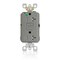 Leviton Receptable Outlet, 20, Hospital Grade, Gray AGTR2-HGG - alternate 1