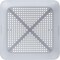Amgood Plastic Floor Drain Strainer Basket.  8-1/2 in. x 8-1/2 in. x 2-7/16 in. AMG PFDS-882-Z - alternate 2