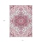 Homeroots 10' X 14' Pink Ivory And Gray Oriental Washable Indoor Outdoor Area Rug 600185 - alternate 5