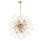 Eurofase Dendelio Comtemporary Incadescent Indoor Chandelier, 29-Light, Sphere, Dimmable, Gold 43864-024 - alternate 2