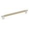 Amerock Esquire 10-1/16 in 256 mm Center-to-Center Polished Nickel/Golden Champagne Cabinet Pull BP36560PNBBZ - alternate 1