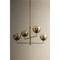 Troy Lighting August 34in wide 4 Light Chandelier in Patina Brass F3734-PBR - alternate 3
