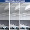 Beyond Led Technology LED Grid Panel, Adj Watt 40W-60W, 7500 Lm, Adj CCT 3K-6500K, 100V-277V, 2'X4', 4PK 156656 - alternate 2