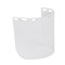 Bouton Optical Uncoated Polycarbonate Safety Visor, Clear, 10PK 251-01-7301 - alternate 1