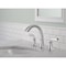 Delta Geist Series Widespread Bathroom Faucet, 1.2 gpm, 2-Handle, 3-Faucet Hole, Metal, Chrome 35864LF - alternate 2