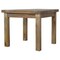 Homeroots 24" Beige Solid Wood Square Two Drawer Nightstand 651789 - alternate 2