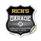 Signmission Rich's Garage I Can Fix Everything But Stupid, 12 Inch X 12 Inch, Vinyl Decal SHI-D-12-490-RICH - alternate 1
