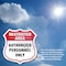 Signmission Restricted Area Shield Sign Authorized P, 4 inch X 4 inch, Vinyl Decal, 2PK SHI-D-2PACK-4-456 - alternate 2