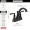 Delta Woodhurst Two Handle Centerset Bathroom Faucet 2532LF-BLMPU - alternate 2