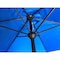 Living Accents 9 ft. Tiltable Royal Blue Market Umbrella YQ101BK-BL - alternate 2