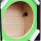 Deejay Led Two 12in Woofers plus Two Tweeters and One Horn GREEN VINYL Empty Chuchera Speaker Enclosure D12T2H1VYGREEN - alternate 2