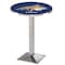 Holland Bar Stool Co 36" Chrome Montana State Pub Table, 36" dia. Top L217C3636MontSt - alternate 1