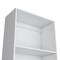 Homeroots 71" White Wood Four Tier Bookcase 546592 - alternate 4