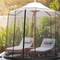Pure Garden Patio Umbrella Mosquito Net-Bug Screen for 10-11' Patio Table Umbrellas & Furniture 50-LG1205 - alternate 3