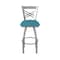 Holland Bar Stool Co 820 Catalina Stainless Steel 36in Swivel Bar Stool with Graph Tidal Seat 82036SS022 - alternate 3