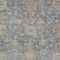 Homeroots 8' X 10' Denim Blue Brown And Beige Damask Washable Indoor Outdoor Area Rug 603848 - alternate 2