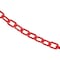 Mr. Chain 1" x 25' Red Plastic Safety Chain 10005-25 - alternate 1