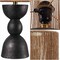 Jonathan Y Sherry 22" Bohemian Coastal Hourglass Totem Resin w/Hand-Woven Paper Rope Drum Shade LED Table, 2PK JYL5513C-SET2 - alternate 2