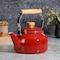 Mr. Coffee Quentin 1.5 Quart Tea Kettle With Fold Down Handle in Red 137421.01 - alternate 3