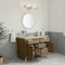 James Martin Vanities Chicago 48" Single Vanity, Walnut Whisper, w/ 3 CM Tajnar Eclos Top 503-V48-WLW-3TJR - alternate 2