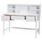 Baxton Studio Archwood Writing Desk with Hutch 266-14492-ZORO - alternate 2