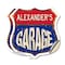 Signmission Alexander's Garage, 18 inch X 18 inch, Vinyl Decal, 2PK SHI-D-2PACK-18-383-ALEXANDER - alternate 1
