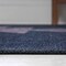 Jonathan Y Chayton Minimalist Geometric Non-Slip Machine-Washable Navy/Purple 5 ft. x 8 ft. Area Rug WSH110F-5 - alternate 2