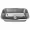 Msi Single Bowl Satin 31 X 18 16 Gauge Stainless Steel Kitchen Sink ZOR-STL-SBSNK-007 - alternate 3