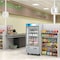 Koolmore 26 in. 1-Door Commercial Display Merchandiser Freezer 9 cu. ft. in White MDF-1GD-9C-WH MDF-1GD-9C-WH - alternate 3