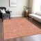 Homeroots 3' X 5' Salmon Gray And Ivory Polka Dot Washable Indoor Outdoor Area Rug 599082 - alternate 2
