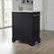 Crosley Lafayette Stone Top Portable Kitchen Island/Cart KF30020BBK - alternate 3