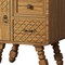 Homeroots 37in Sepia Solid Wood Console Accent Cabinet With Single Door And Two Drawers 712229 - alternate 2