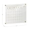 Martha Stewart Grayson Acrylic Wall Calendar w/Notes w/Dry Erase Marker and Mntng Hrdwr, 24in. x 18in., w/Gld Prnt BR-AC-4560-GD-CLRGLD-MS - alternate 4