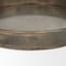Homeroots Set of Two Yellow Round Metal Handmade Serving Tray 609095 - alternate 3