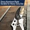 Kings County Tools Anvil Pruning Shears for Gardening 7.75 in Heavy Duty Branch Cutter Garden Shears w/ Rubber Grips GW23K05-13 - alternate 2